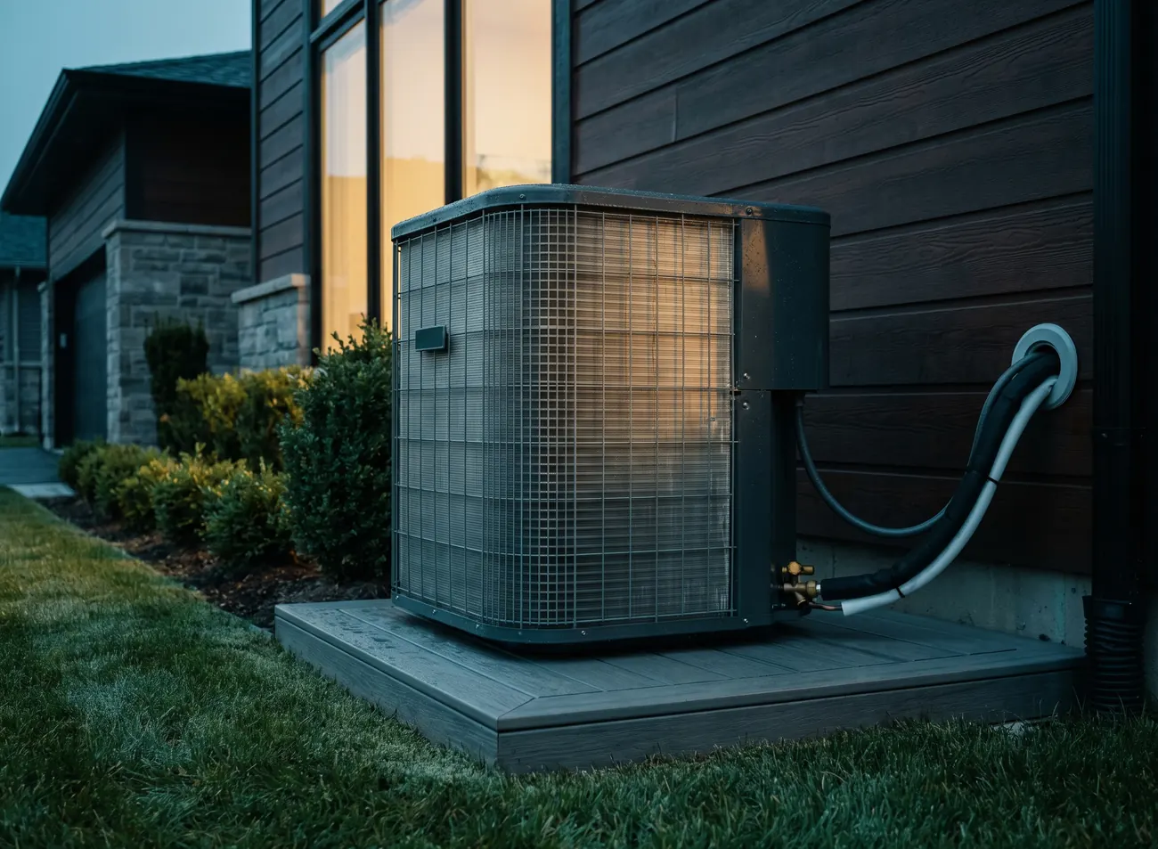 Condenser and line set work